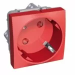 ALB45283 КОНТАКТ ШУКО, 16A 250V, ЧЕРВЕН